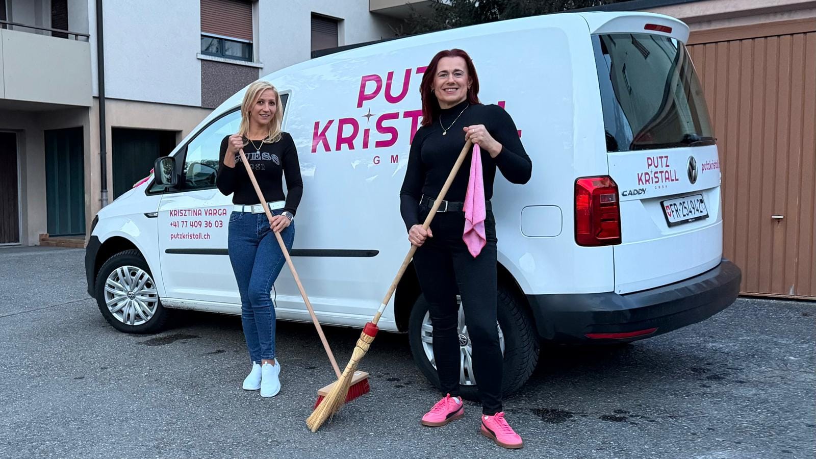 Team Putz Kristall -Krisztina Varga und Maryla Sabaranska